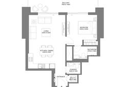 [Translate to ru:] 1 bedroom apartment